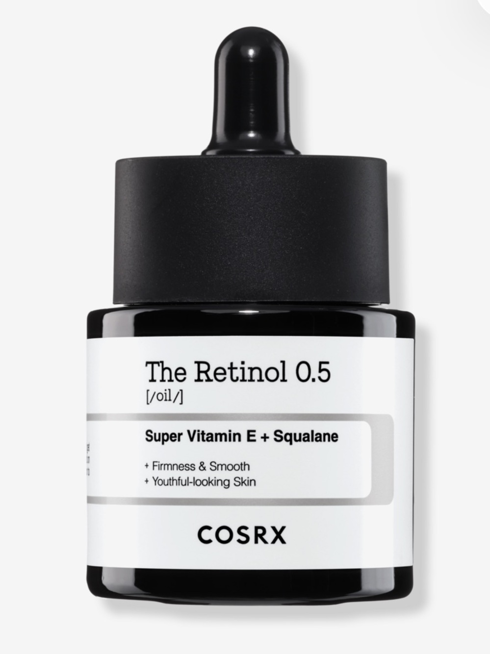 COSRX The Retinol 0.5 Oil 20mL Super Vitamin E + Squalane NIB